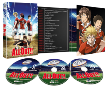 L’anime All out! arrive en DVD et Blu-ray chez Kana