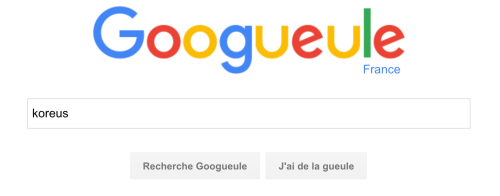 Googueule, changez la routine de vos recherches Google