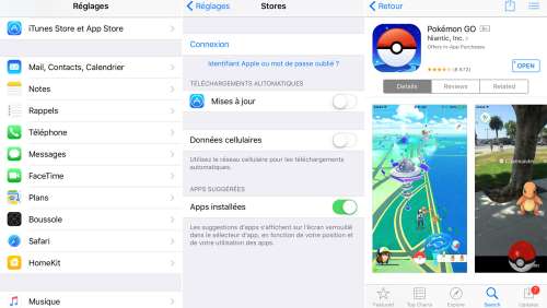 Pokemon Go : carton 2016 sur l’AppStore !