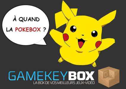 gamekeybox : Une box pour les fans de pokemon ?