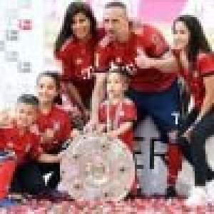 Franck Ribéry : Champion comblé avec Wahiba et leurs quatre enfants