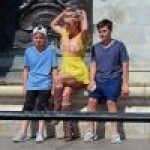 Britney Spears : Touriste avec ses fils devant Buckingham Palace