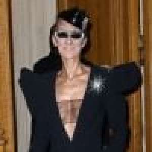 Céline Dion à Paris : Look audacieux et décolleté transparent aux Folies Bergère
