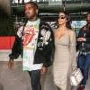 Kim Kardashian : Bombe décolletée, elle débarque à Paris avec Kanye West