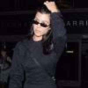 Kourtney Kardashian de retour en Californie après un séjour romantique à Paris