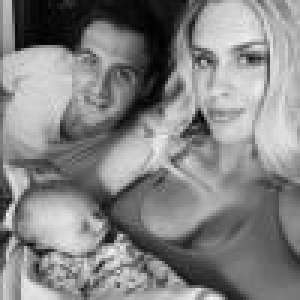 Ryan Lochte, papa : Première photo de famille avec sa fiancée et leur fils