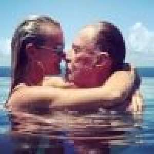 Johnny Hallyday nage dans le bonheur à Saint-Barth', avec ses trois femmes
