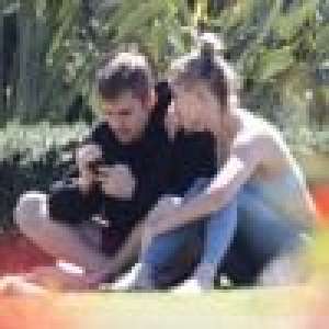 Justin et Hailey Bieber : Moment complice pour les jeunes époux