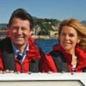 Christian Estrosi et Laura Tenoudji complices pour une sortie en mer à Nice