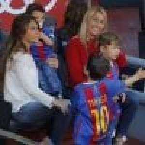 Lionel Messi et Luis Suarez: Avec femmes et enfants au Camp Nou, pause tendresse