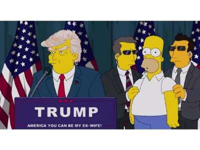 Les Simpson avaient prédit l’élection de Donald Trump en… 2000 !