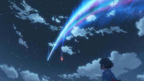 「 Kimi no na wa 」 : critique d’un voyage transcendant entre ciel et terre…