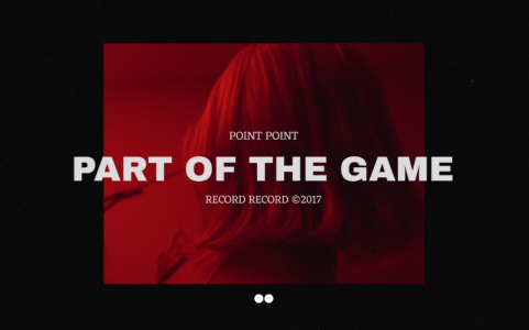 Point Point : le clip « Part Of The Game » & soirée au Faust ce vendredi 24/02 !