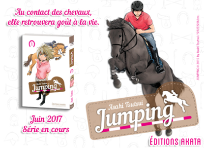 L’équitation s’invite chez Akata avec le manga Jumping !