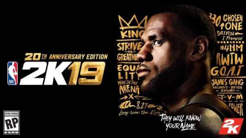 NBA 2K19 fête son vingtième anniversaire avec LeBron James !