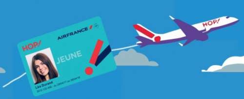 Hop! : Air France étend sa carte jeune à toute l’Europe