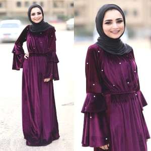 Maxi dresses with hijab styles
