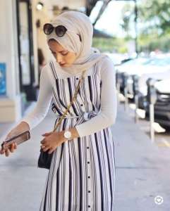 Cute casual hijab fashion