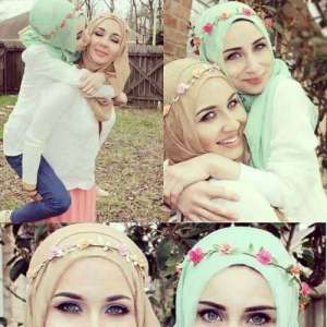 Hijabi photo session with your best friend