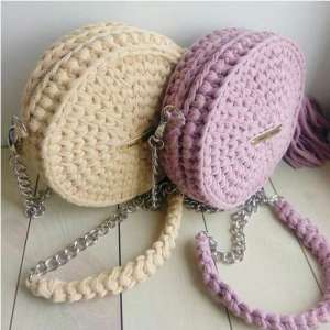 Crochet handbags in cute designs