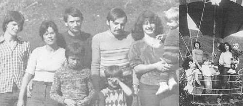 16 septembre 1979. Deux familles est-allemandes s'échappent en survolant le mur en montgolfière.