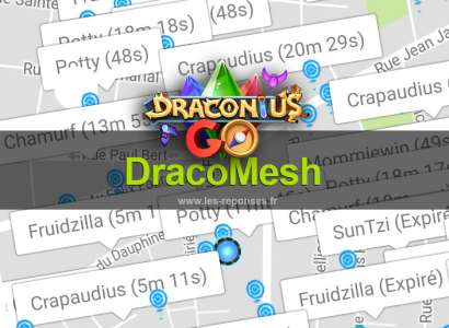 DracoMesh : radar Draconius Go (map Android)