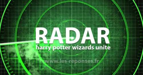 Map et radar Harry Potter Wizards unite