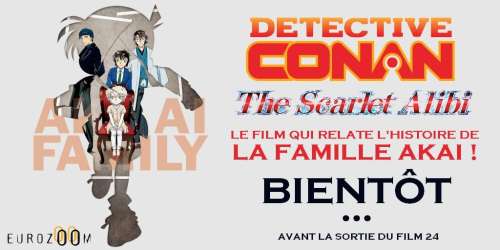 Le film Détective Conan : The Scarlet Alibi au cinéma en France bientôt !