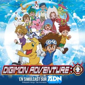 Digimon Adventure: en simulcast sur ADN et Crunchyroll !