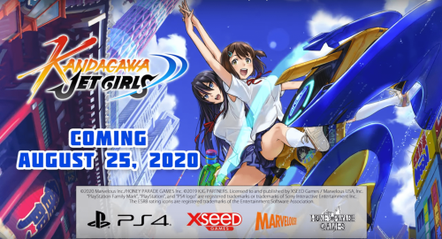 Un trailer et une date française pour le jeu vidéo Kandagawa Jet Girls !