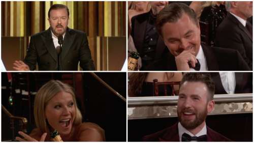 Golden Globes 2020 : les meilleurs blagues du discours de Ricky Gervais