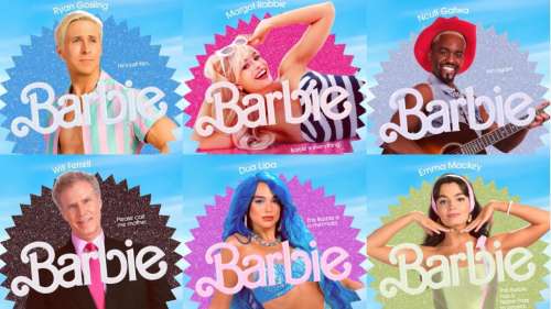 Barbie (Margot Robbie) s'affiche avec tous ses Ken : Ryan Gosling, Scott Evans, Ncuti Gatwa, Simu Liu...