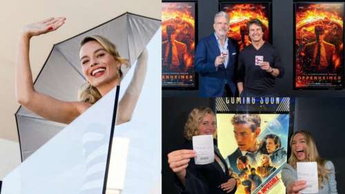 Margot Robbie et Greta Gerwig ont pris leur ticket pour Oppenheimer, Mission : Impossible 7 et Indiana Jones 5