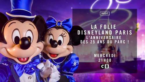 Audience « La Folie de Disneyland Paris » du 19 avril 2017 sur C8