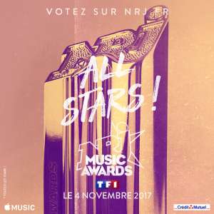NRJ Music Awards 2017 : les nommés pour la Chanson Française de l’année