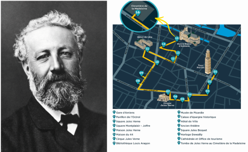 Amiens : Un parcours Jules Verne pour célébrer le grand écrivain