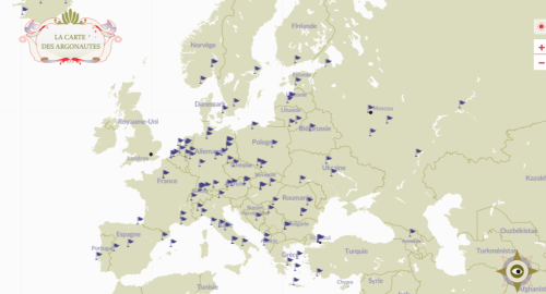 La carte des Argonautes, plateforme interactive pour jeunes lecteurs