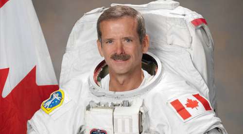 Chris Hadfield, l'astronaute retraité, devenu auteur d'un thriller spatial