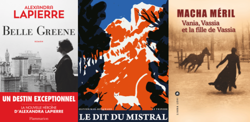 Le Prix du Livre Cogedim Club a ses trois finalistes 