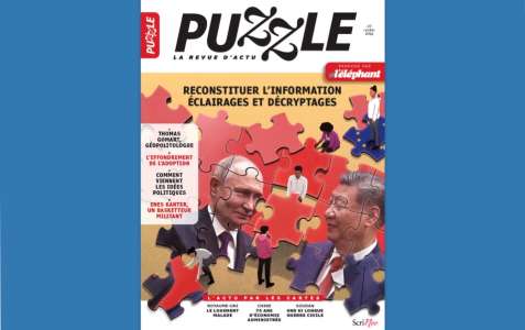 L'Éléphant lance Puzzle, la revue qui découpe l'actualité