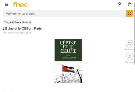 La Fnac vend l'autobiographie du chef du Hamas, avant de la retirer