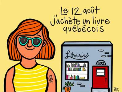 Le 12 août, ils ont acheté un livre québécois