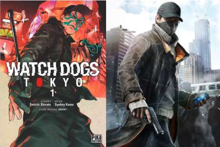 Le jeu vidéo Watch Dogs adapté en manga