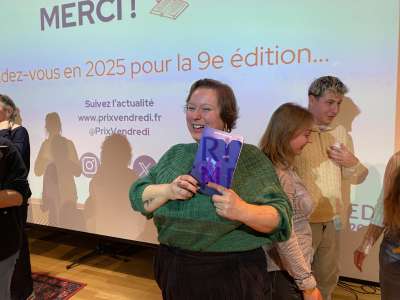 Maureen Desmailles, lauréate du Prix Vendredi 2024