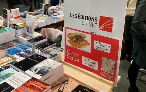 Paris : au Festival du livre, McDo fait la lecture, un éditeur offre un kebab