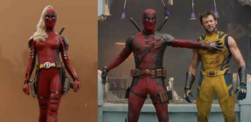 Wolverine, Deadpool et Lady Deadpool... copains et cochons