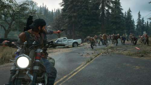 Le jeu Days Gone en 4k et 60 fps sur Playstation 5