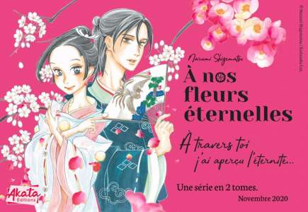 Le manga historique À nos fleurs éternelles annoncé chez Akata