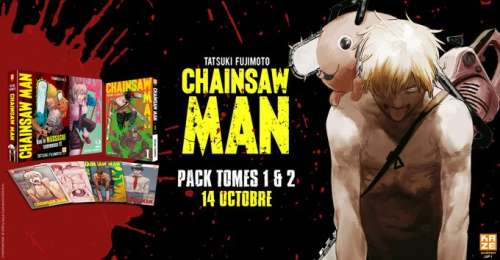 Kazé : un pack pour Chainsaw man tome 1&2