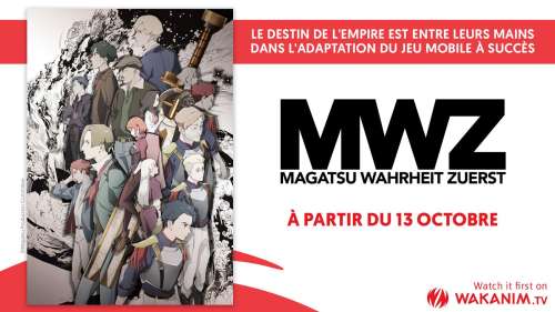 L’anime MWZ commence sa diffusion le 13 octobre chez Wakanim